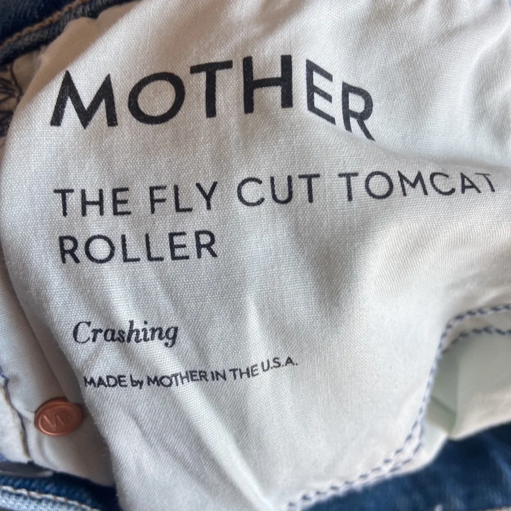 MOTHER The Fly Cut Tomcat Roller Sz 28 - Picture 8 of 10